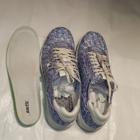 Earth NEW Knit Crochet Top Sneakers Women's 10M - Picture 7 of 13